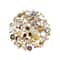 Boutons or et argent de Loops & Threads